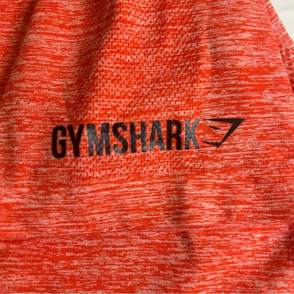 Gymshark Seamless Training T Shirt Coral Orange Men’s Medium - Picture 5 of 5